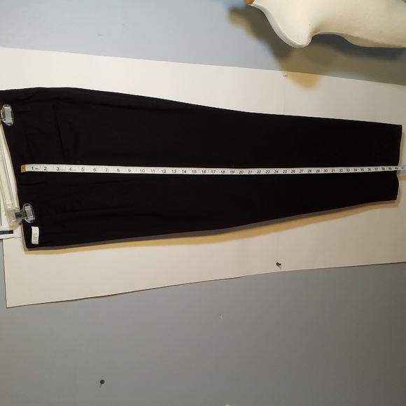 GAP PANTS WOOL DRESS SLACKS 32/30 Black - Picture 3 of 6